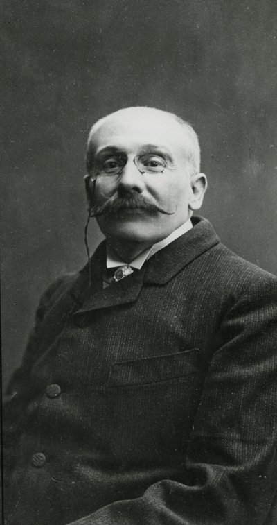 Retrato de Léon Frapié de A. Gerschel